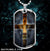 Lion of Judah, The amazing lion with cross - Jesus Dog Tag