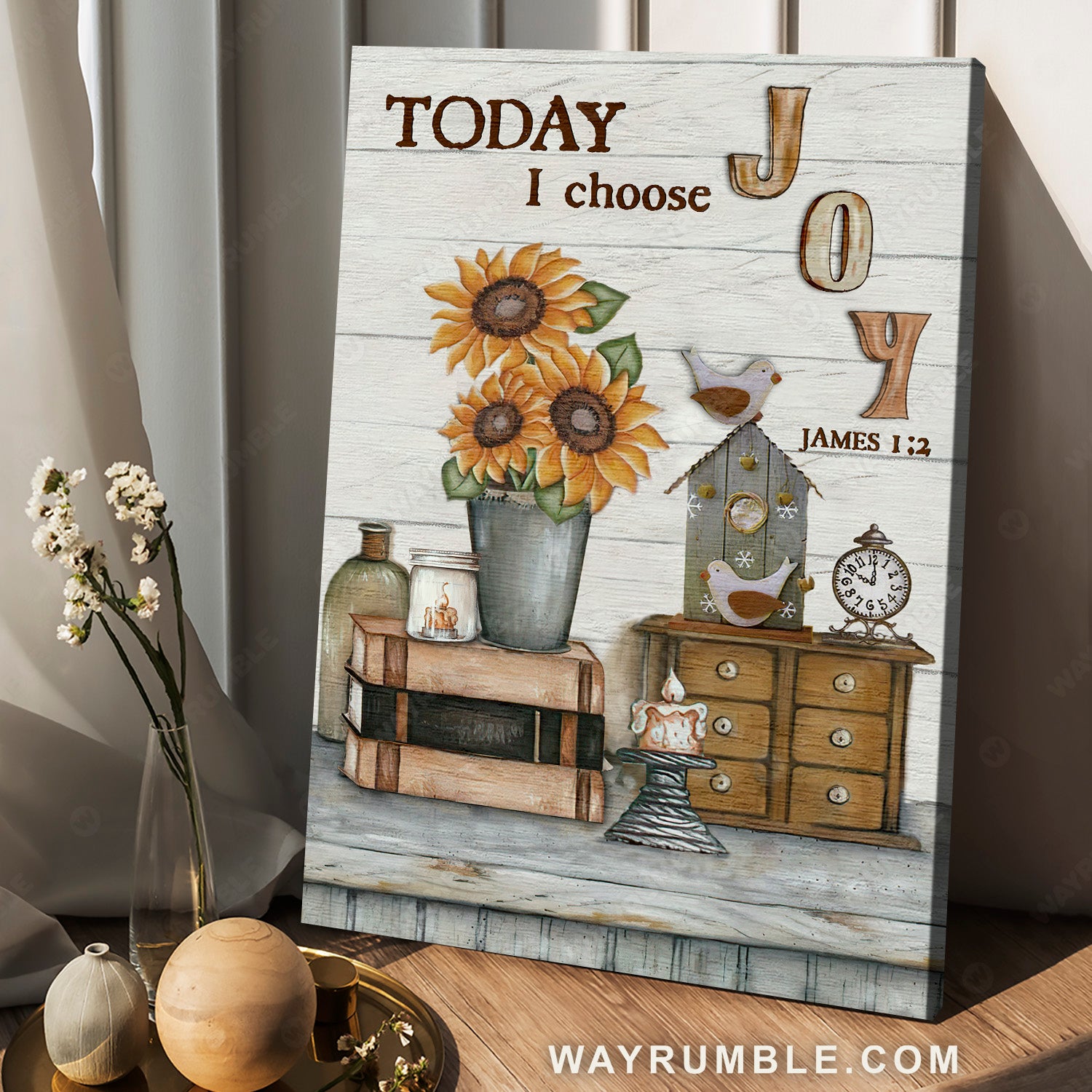 Sunflower drawing, Cute kitchen, Birdhouse, Today I choose joy - Jesus Portrait Canvas Prints, Christian Wall Art