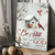 Red cardinal, Snow birdhouse, Winter forest, Be still and know that I am God - Jesus Portrait Canvas Prints, Christian Wall Art