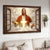 The life of Jesus, Beautiful cross, Dove drawing, Come with me - Jesus Landscape Canvas Prints, Christian Wall Art
