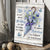 Pretty umbrella, Purple flower garden, It's about learning to dance in the rain - Jesus Portrait Canvas Prints, Christian Wall Art