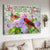 Purple hydrangea, Cardinal drawing, You are never gone from my heart - Jesus Landscape Canvas Prints, Christian Wall Art