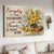 Pretty sunflower, Antique vase, Maple leaf, Every day is a new beginning - Jesus Landscape Canvas Prints, Home Decor Wall Art