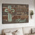 Praying hand, Wooden cross, When life gives you more than you can stand kneel - Jesus Landscape Canvas Prints, Christian Wall Art