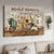 Sunflower painting, Vintage kitchen, Butterfly, Meals and memories are made here home - Family Landscape Canvas Prints, Wall Art