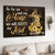 Cross symbol, Sunflower vase, Monarch butterfly, As for me and my house - Jesus Landscape Canvas Prints, Home Decor Wall Art