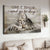 Little cat, Sweet drawing, Home Decor, Give it to God and go to sleep - Jesus Landscape Canvas Prints, Home Decor Wall Art