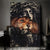 Black Jesus painting, Stunning crown of thorn, Brown lion - Jesus Portrait Canvas Prints, Christian Wall Art