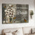 Cotton flower vase, Orange butterfly, Every day is a new beginning - Jesus Landscape Canvas Prints, Christian Wall Art