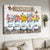 Garden flower, Mason jars, Flower painting, It's okay to be yourself - Jesus Landscape Canvas Prints, Christian Wall Art