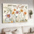 Gift for flower lover, Vintage flower, Little hummingbird, Just have faith - Jesus Landscape Canvas Prints, Home Decor Wall Art