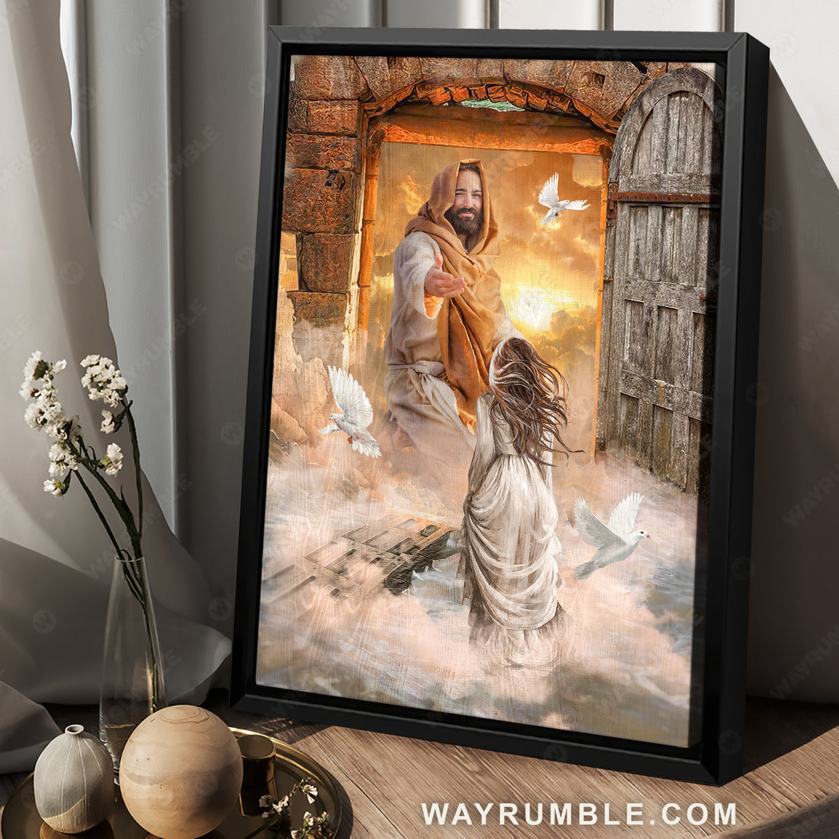 Jesus Christ Wall Art, Canvas Prints, Framed Prints, Wall Peels