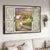 Unique lamb drawing, Green meadow, Colorful mountain, Cross symbol - Jesus Landscape Canvas Prints, Christian Wall Art