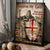 Warrior painting, Red cross, Jesus drawing, Armor of God - Jesus Portrait Canvas Prints, Christian Wall Art
