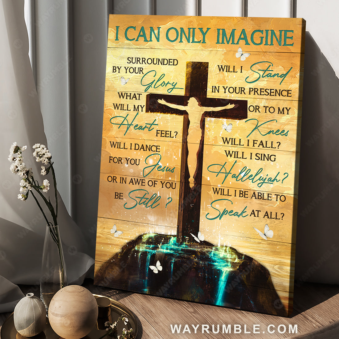 Jesus on the cross drawing, Halo background, Butterfly, I can only imagine - Jesus Portrait Canvas Prints, Christian Wall Art