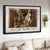 Crazy horses, Autumn forest, Wooden window, Sunny day, Just breathe - Jesus Landscape Canvas Prints, Christian Wall Art