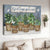 Green garden, Lavender painting, Butterfly, God says you are unique - Jesus Landscape Canvas Prints, Christian Wall Art