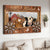 Cute cow painting, Old windmill, Countryside drawing, Simple blessed - Jesus Landscape Canvas Prints, Home Decor Wall Art