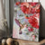 Watercolor red flower, Pretty hummingbird, Gift for flower lover - Jesus Portrait Canvas Prints, Christian Wall Art