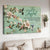 Jasmine garden, Hummingbird drawing, Be joyful - Jesus Landscape Canvas Prints, Christian Wall Art