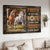 Dream horse, Autumn forest, Wooden window, Faith in your soul - Jesus Landscape Canvas Prints, Christian Wall Art