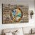 Jesus painting, Walking with Jesus, On the beach, I can only imagine - Jesus Landscape Canvas Prints, Christian Wall Art