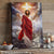 Jesus painting, Jesus walks on water, Cross light - Jesus Portrait Canvas Prints, Christian Wall Art