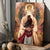 The world in his arm, Pray for healing, Stunning angel wings - Jesus Portrait Canvas Prints, Christian Wall Art