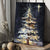 Beautiful Christmas tree, Holy night - Jesus Portrait Canvas Prints, Wall Art