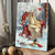 Stunning artwork, Beautiful cardinal, Jesus painting, Winter forest - Jesus Portrait Canvas Prints, Home Decor Wall Art