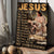 Soldier, Thunder, Jesus is my God - Jesus Portrait Canvas Prints, Wall Art