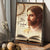 The holy bible, Jesus drawing, It is finished - Jesus Portrait Canvas Prints, Christian Wall Art