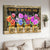 Garden vase painting, Garden pansy, There is no place like home - Jesus Landscape Canvas Prints, Christian Wall Art