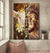 Lion of Judah and Lamb of God, Faith over fear - Jesus Portrait Canvas Prints, Wall Art