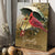 Cardinal drawing, Green umbrella, Pinecone painting, Simply blessed - Jesus Portrait Canvas Prints, Christian Wall Art