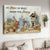 Garden stuff, Bird house, Daisy flower, Do more of what makes you happy - Jesus Landscape Canvas Prints, Christian Wall Art