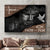 Jesus painting, Black and white painting, Wooden background, Faith over fear - Jesus Landscape Canvas Prints, Christian Wall Art