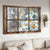 Daisy flower, Window frame, Just breathe - Jesus Landscape Canvas Prints, Christian Wall Art