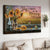 Stunning sunflower, Hummingbird, Joy comes in the morning - Jesus Landscape Canvas Prints, Christian Wall Art