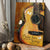 Guitar drawing, White butterfly, Jesus painting, Praise him with the strings - Jesus Portrait Canvas Prints, Christian Wall Art