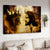 Lion of Judah, King of Kings, Jesus painting, The encounter - Jesus Landscape Canvas Prints, Christian Wall Art