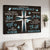 Blue Cross, Blue butterfly, I still believe in amazing grace - Jesus Landscape Canvas Prints, Christian Wall Art
