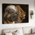 Warrior face, Stunning face, Lion of Judah, The passion of Jesus - Jesus Landscape Canvas Prints, Home Decor Wall Art