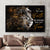 Lion king, Galaxy painting, Let your faith be bigger than your fear - Jesus Landscape Canvas Prints, Christian Wall Art