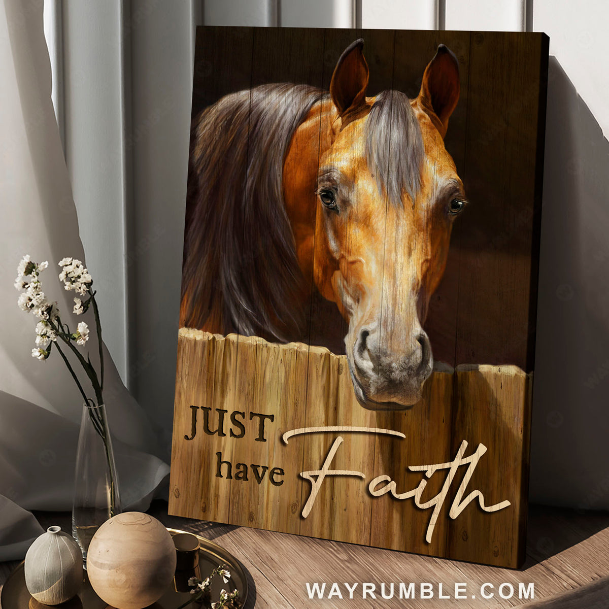 Horse face, Mane horse, Horse drawing, Just have faith - Jesus Portrait Canvas Prints, Christian Wall Art
