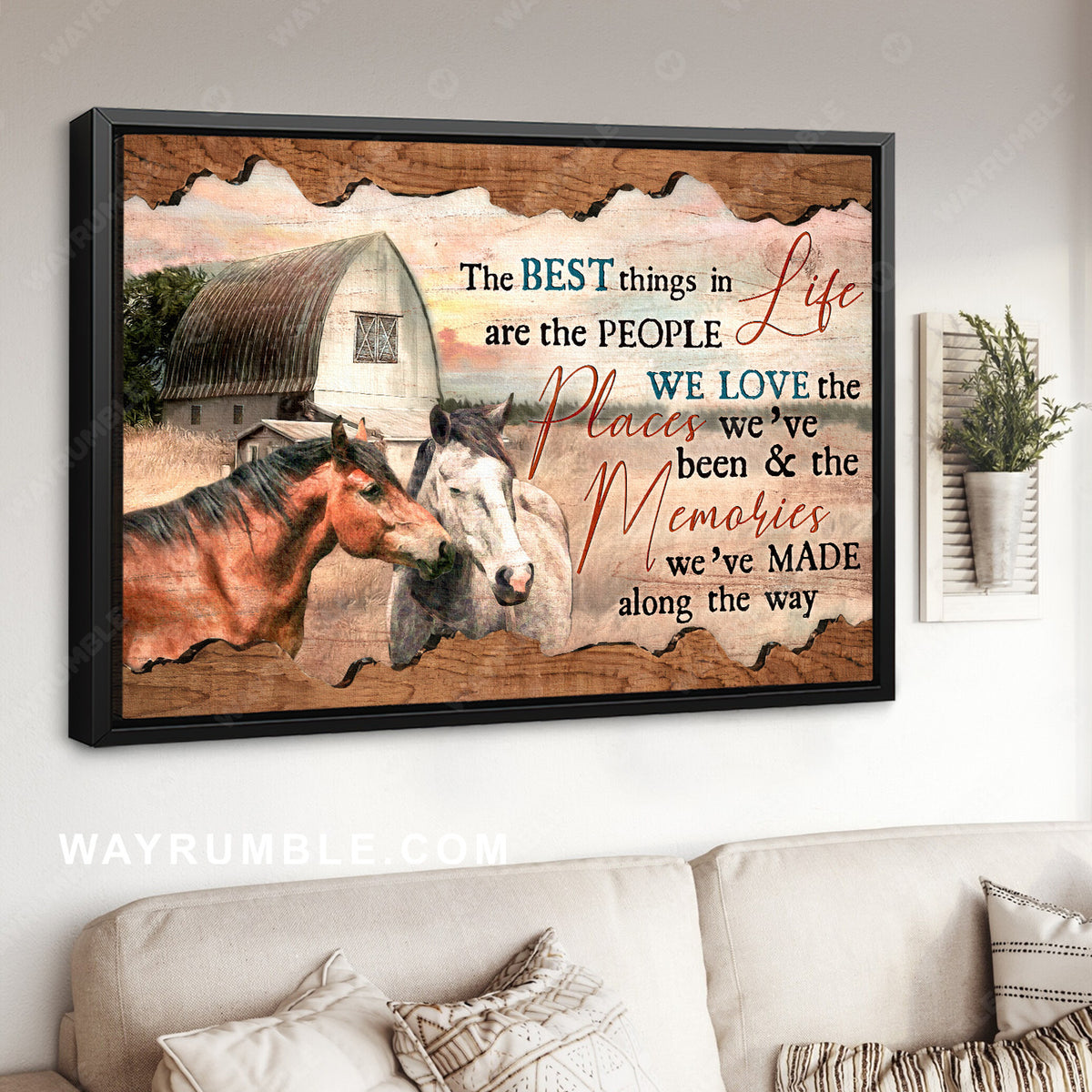 Watercolor horse, Rice field drawing, The best things in life - Jesus Landscape Canvas Prints, Christian Wall Art