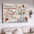 Simple painting, Pretty flower, Red cardinal, Every day is a new beginning - Jesus Landscape Canvas Prints, Home Decor Wall Art