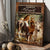 Herd of horse, Horse painting, Forest stream, Simply blessed - Jesus Portrait Canvas Prints, Christian Wall Art