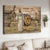 Lion of Judah, Countryside painting, Jesus drawing, Today I choose joy - Jesus Landscape Canvas Prints, Home Decor Wall Art