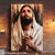 Pretty Jesus painting, Pray for healing, Home Decoration, The life of Jesus - Jesus Portrait Canvas Prints, Home Decor Wall Art